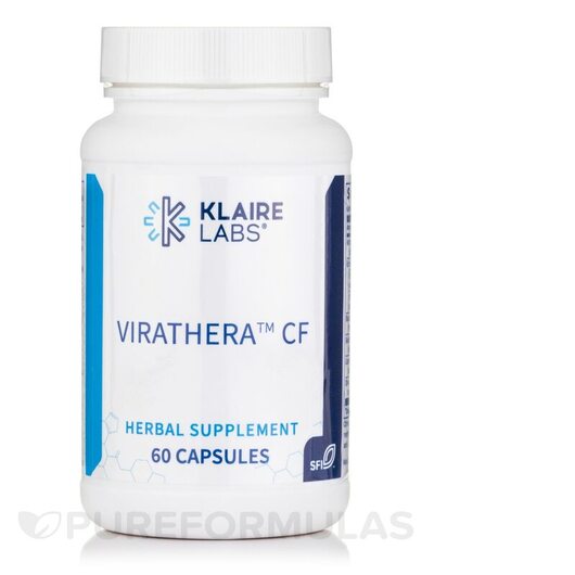 Основне фото товара Klaire Labs, Virathera CF, Підтримка імунітету, 60 капсул