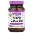 Фото товару Vitamin C D3 & Zinc, Вітамін C D3 та Цинк, 50 капсул