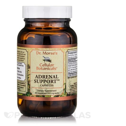 Основне фото товара Adrenal Support Capsules, Підтримка наднирників, 90 капсул
