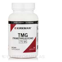 TMG Trimethylglycine 175 mg Метилфолат Kirkman