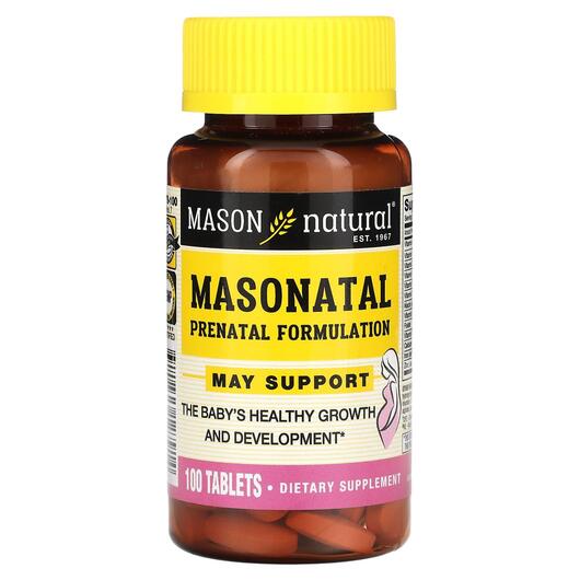 Основне фото товара MasoNatal Multivitamin / Multimineral, Мультивітаміни, 100 таблет
