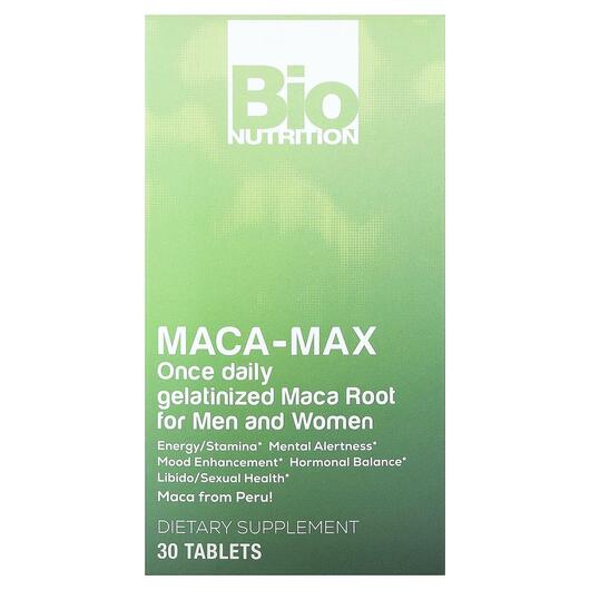 Основне фото товара Maca Max 1000 mg 30, Мака Перуанська 1000 мг, 30 таблеток