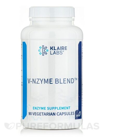 Основне фото товара Klaire Labs, V-Nzyme Blend, Ферменти, 90 капсул