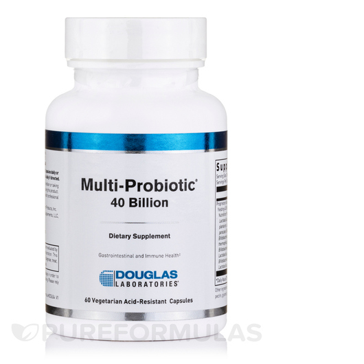 Основне фото товара Multi-Probiotic 40 Billion, Пробіотики, 60 капсул