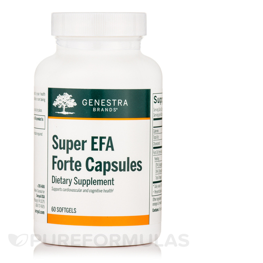 Основне фото товара Genestra, Super EFA Forte Capsules, Омега 3 6 9, 60 капсул