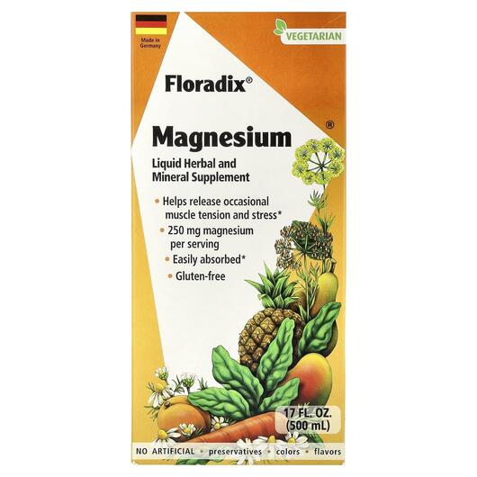 Основне фото товара Gaia Herbs, Magnesium, Магній, 500 мл