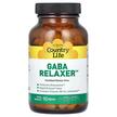 Country Life, GABA Relaxer, ГАМК, 90 таблеток