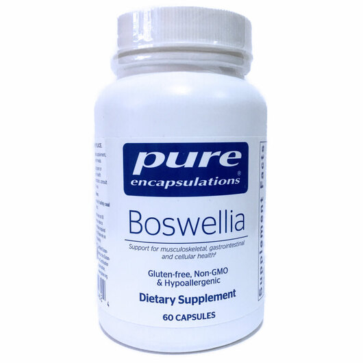Основное фото товара Pure Encapsulations, Босвеллия, Boswellia, 60 капсул