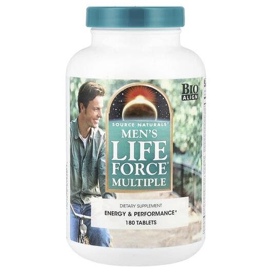 Основне фото товара Men's Life Force Multiple, Вітаміни для чоловіків, 180 табле