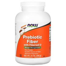 Клітковина Prebiotic Fiber NOW 340 г