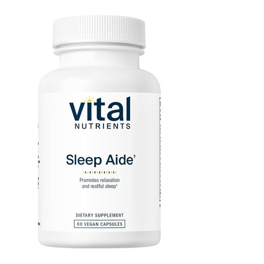 Основне фото товара Vital Nutrients, Sleep Aide, Підтримка сну, 60 капсул