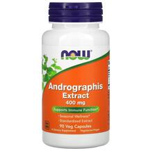 Андрографіс 400 мг Andrographis Extract NOW