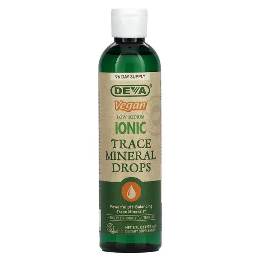 Основне фото товара Vegan Low Sodium Ionic Trace Mineral Drops, Мінеральні добавки, 2