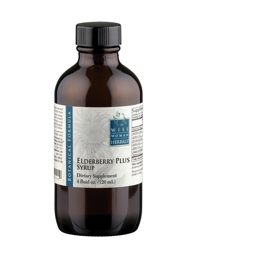 Основне фото товара Wise Woman Herbals, Elderberry Plus Syrup, Чорна Бузина, 120 мл