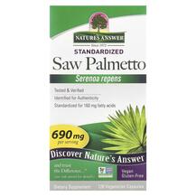 Со Пальметто Saw Palmetto 690 mg Nature's Answer