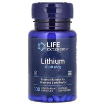 Lithium 1000 mcg Литий 1000 мкг Life Extension