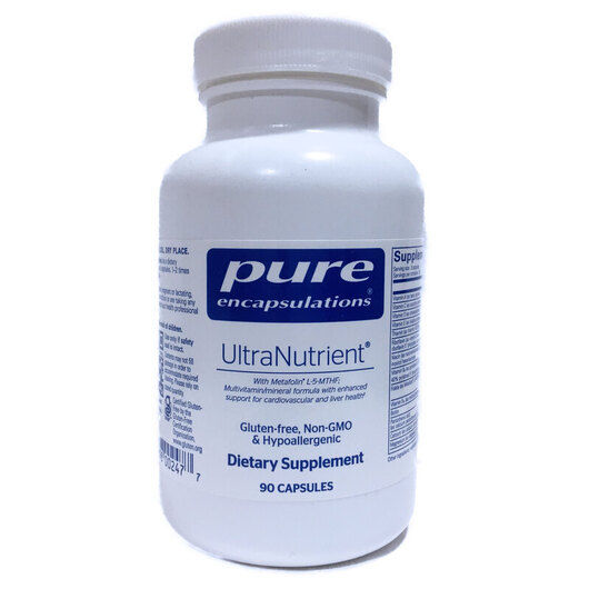 Основне фото товара Pure Encapsulations, UltraNutrient, Мультивітаміни, 90 капсул