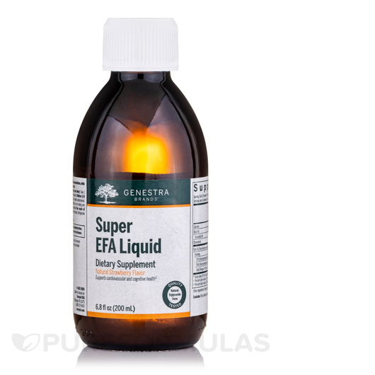 Основне фото товара Super EFA Liquid Natural Strawberry, Омега 3 6 9, 200 мл
