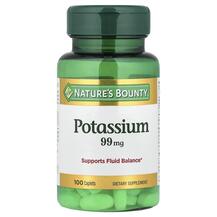 Potassium 99 mg Калий 99 мг Nature's Bounty
