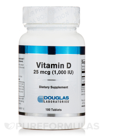 Основне фото товара Vitamin D 1000 IU, Вітамін D3 Холекальциферол, 100 таблеток