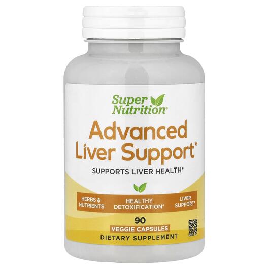 Основне фото товара Advanced Liver Support, Підтримка печінки, 90 капсул