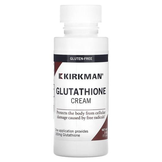 Основне фото товара Kirkman, Glutathione Cream, L-Глутатіон, 57 г