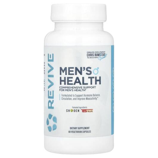 Основное фото товара Revive, Витамины для мужчин, Men's Health, 60 капсул