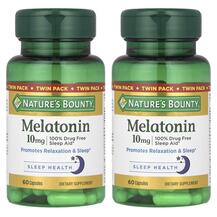 Мелатонін 10 мг Melatonin 10 mg Nature's Bounty Мелатонін 10 мг Melatonin 10 mg Nature's Bounty