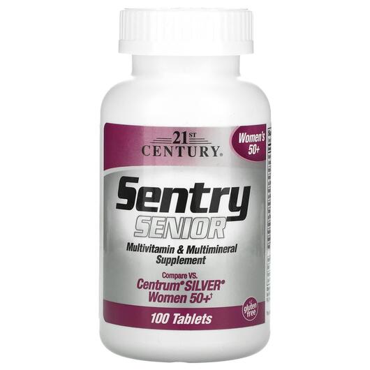 Основне фото товара Senior Multi & Multimineral, Мультивітаміни для жінок 50+, 10