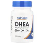 DHEA 50 mg Дегидроэпиандростерон Nutricost 30 капсул DHEA 50 mg Дегидроэпиандростерон Nutricost 30 капсул