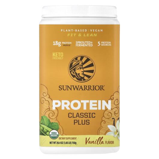 Основне фото товара Classic Plus Protein Organic Plant Based, Органічний Протеїн, 750