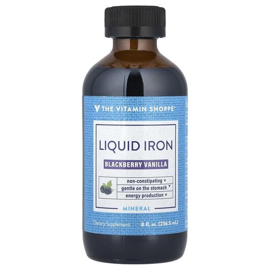 Основне фото товара Liquid Iron Blackberry Vanilla, Залізо, 236.5 мл