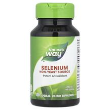 Selenium 200 mcg Селен 200 мкг Nature's Way