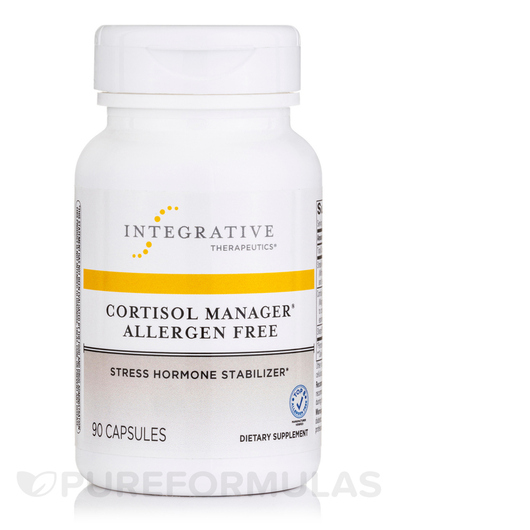 Основне фото товара Cortisol Manager Allergen Free, Підтримка Кортизолу, 90 капсул