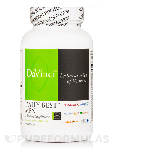 Основне фото товара DaVinci Laboratories, Daily Best Men, Мультивітаміни, 90 капсул