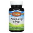 Carlson, Phosphatidyl Serine 100 mg, Фосфатидилсерин, 90 капсул