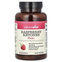 Raspberry Ketones Plus+ Малина Naturewise 120 капсул