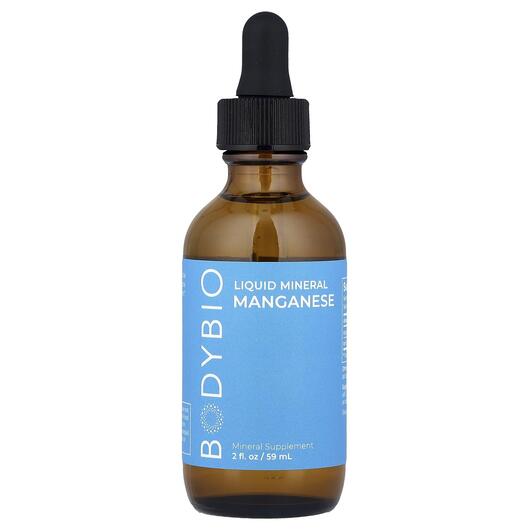 Основне фото товара BodyBio, Liquid Mineral 6 Manganese, Мінеральні добавки, 2 oz