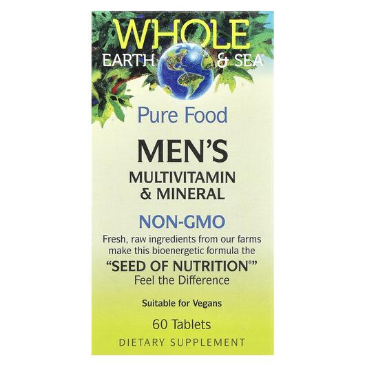 Основне фото товара Whole Earth & Sea Men's Multivitamin, Вітаміни для чолов