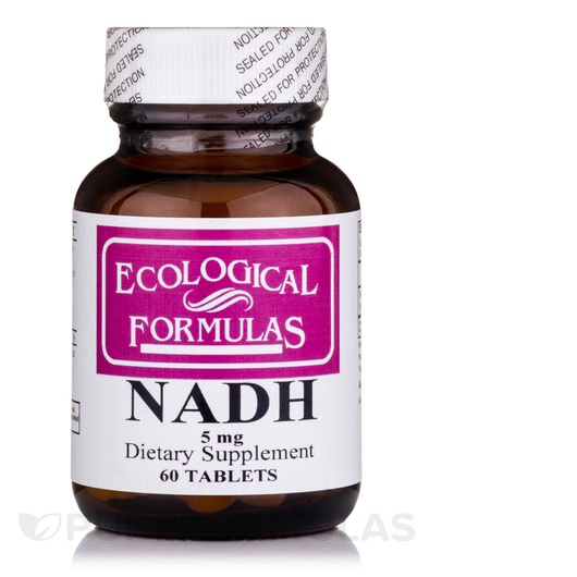 Основне фото товара Ecological Formulas, NADH 5 mg, НАДН, 60 таблеток