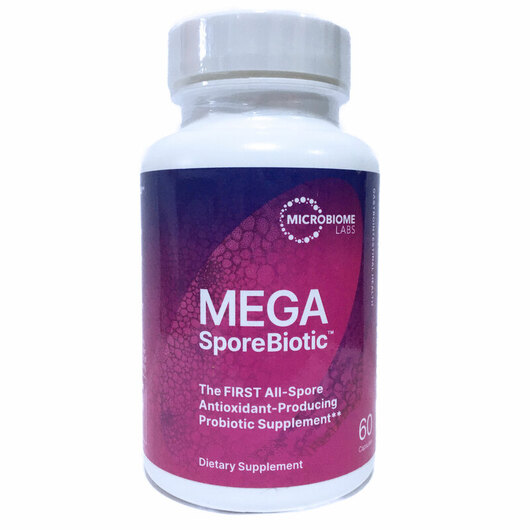 Основне фото товара Microbiome Labs, MegaSporeBiotic, Пробіотики, 60 капсул