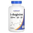Фото товару Nutricost, L-Arginine 1000 mg, L-Аргінін, 150 таблеток