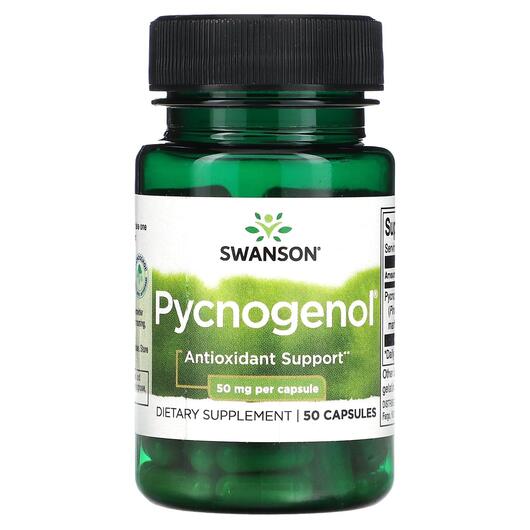 Основне фото товара Swanson, Pycnogenol 50 mg, Пікногенол, 50 капсул