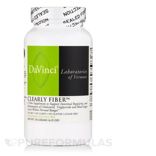 Основне фото товара DaVinci Laboratories, Clearly Fiber, Клітковина, 176 г