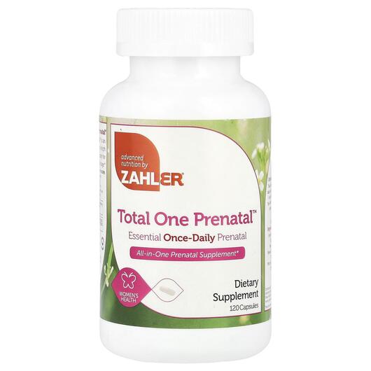 Основне фото товара Total One Prenatal Essential Once-Daily, Мультивітаміни, 120 капс
