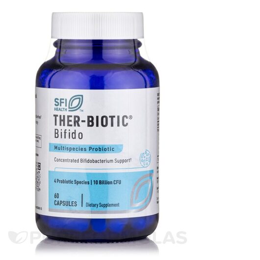 Основне фото товара Klaire Labs, Ther-Biotic Factor 4, Пробіотики, 60 капсул