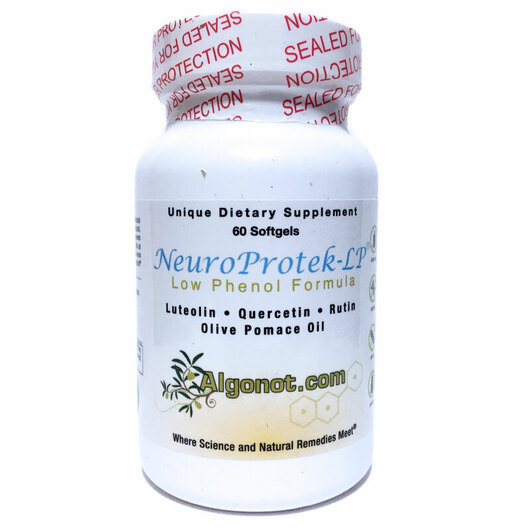Основне фото товара Algonot, NeuroProtek LP, НеуроПротек ЛП, 60 капсул