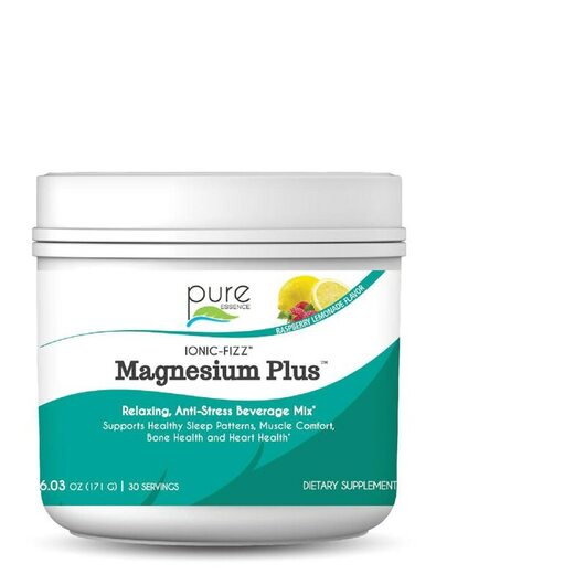 Основне фото товара Ionic-Fizz Magnesium Plus Raspberry-Lemonade Flavor, Магній, 171 
