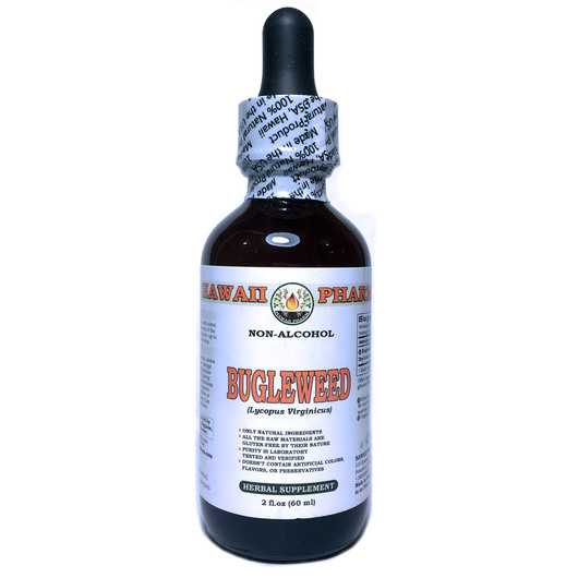 Основне фото товара Hawaii Pharm, Bugleweed Lycopus Extract, Горлянка, 60 мл