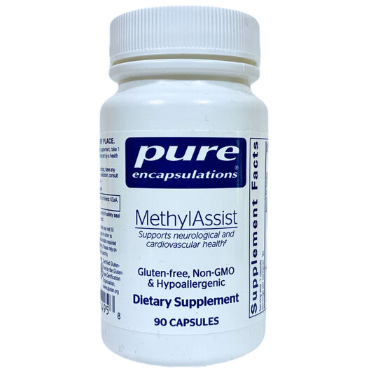 Основне фото товара Pure Encapsulations, MethylAssist, Метилкобаламін B12, 90 капсул
